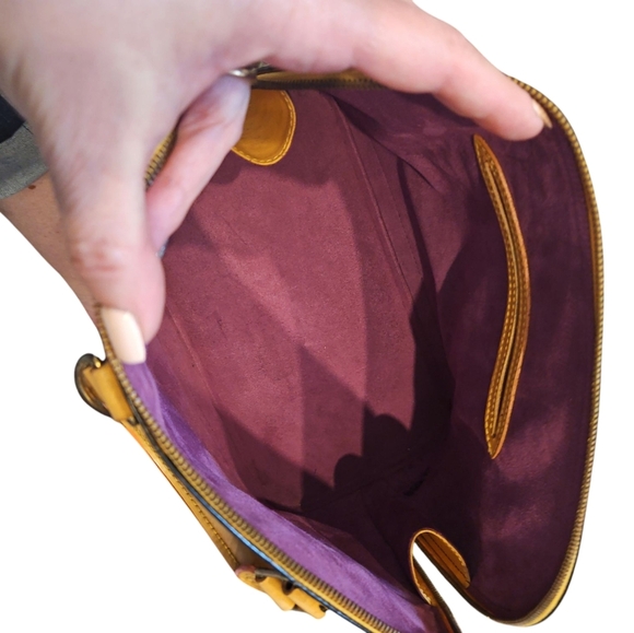 Louis Vuitton Black and Yellow Epi Alma Leather Handbag - Picture 8 of 13